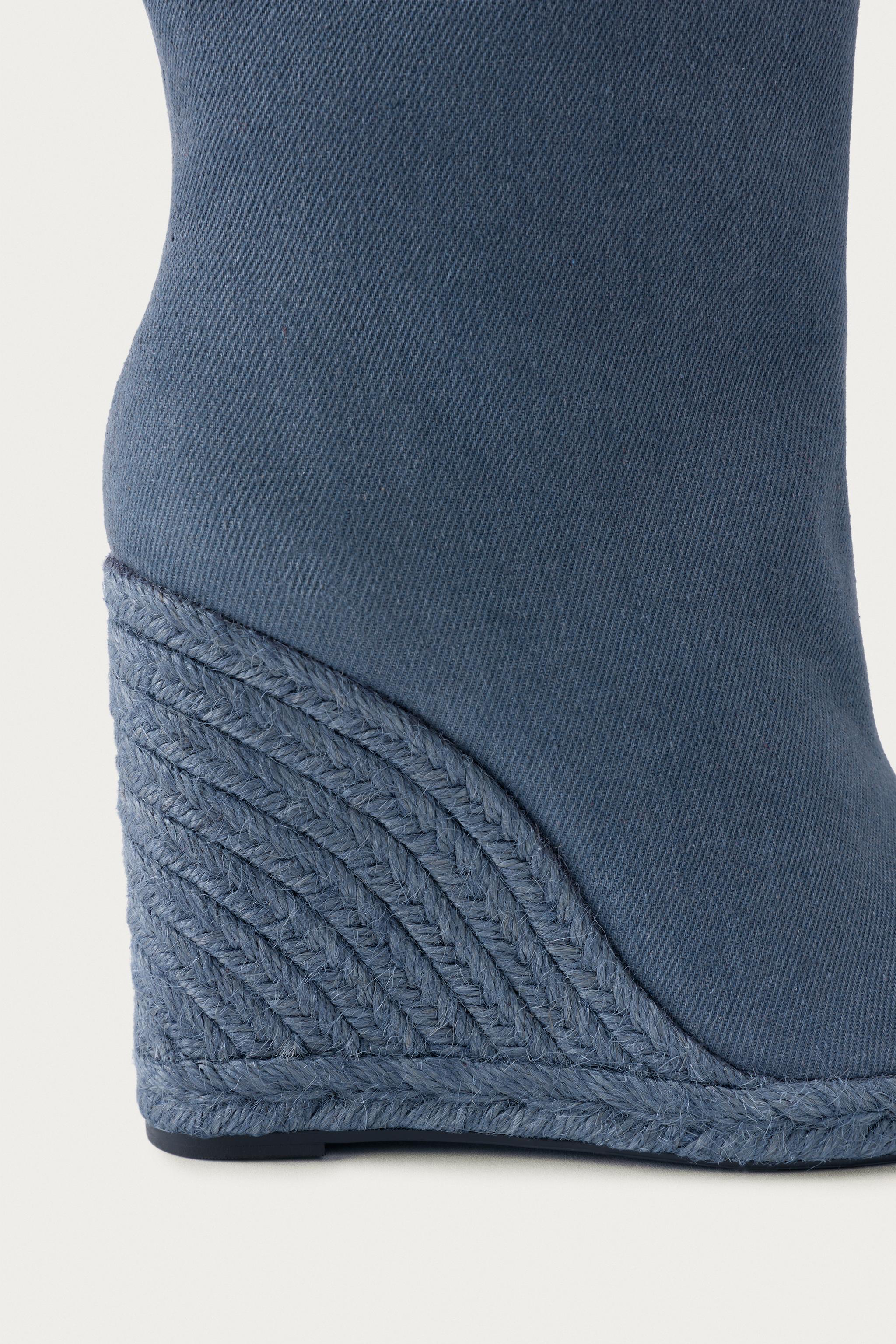 MARISA BERENSON X ZARA WEDGE BOOTS